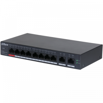 DAHUA CS4010-8ET-110 8xFE-2xGE YÖNETİLEBİLİR 110W POE SWİTCH